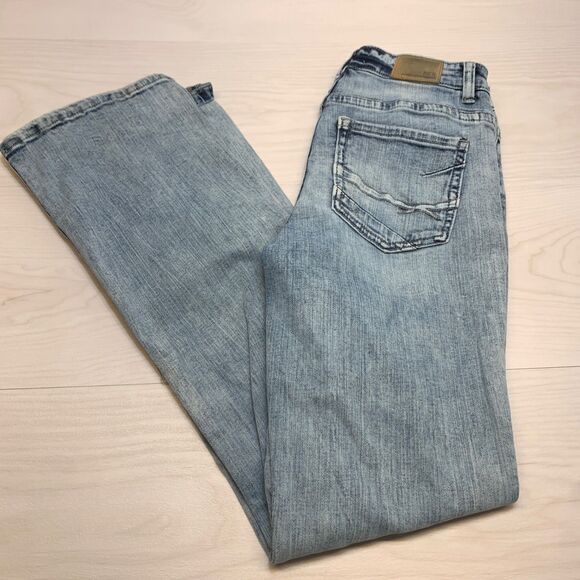 BKE  Jeans Womens 27 Payton Mid Rise Boot Cut Blue Jeans 27x31.5 Universal Fit - Picture 1 of 11